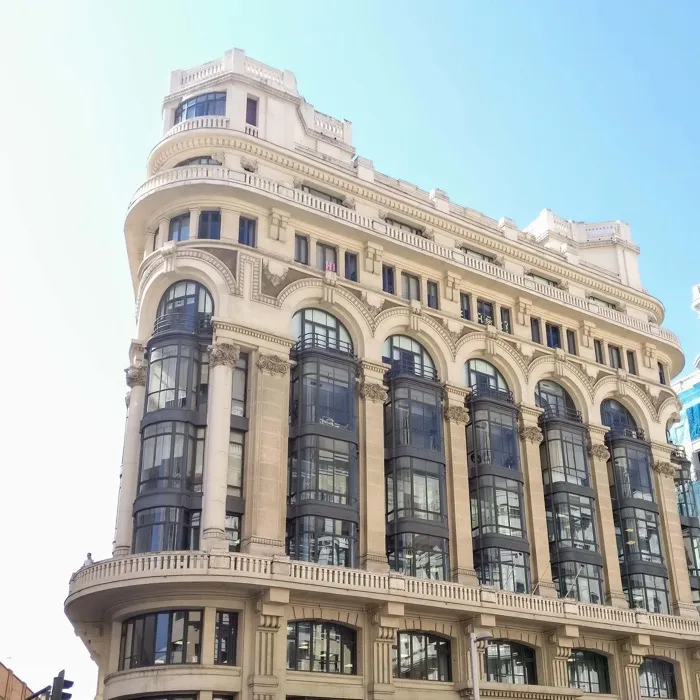 Another architectural view in Madrid